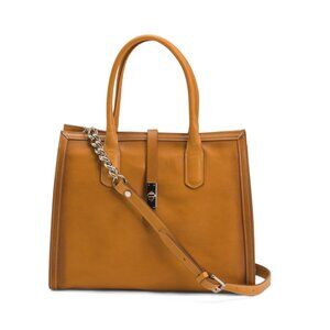 CAVALCANTI Cuoio Made In Italy Leather Satchel